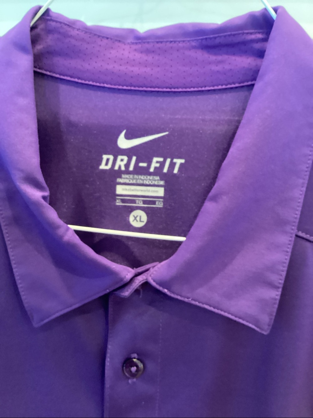 Nike men’s LSU Dri Fit shirt size XL - Picture 4 of 6